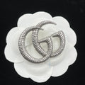 Gucci Brooch Silver 187261