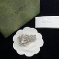 Gucci Brooch Silver 184402